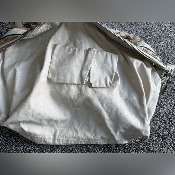 Gucci vintage GG canvas bamboo bar tote - Picture 8 of 16